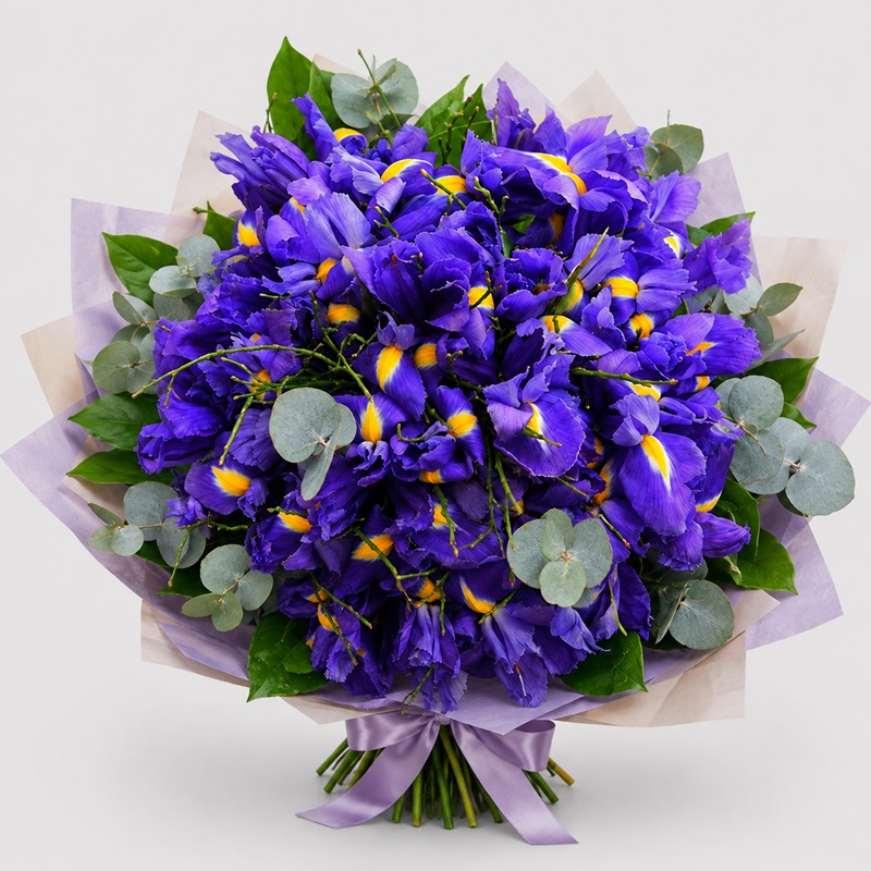 buchet cadou cu 35 irisi