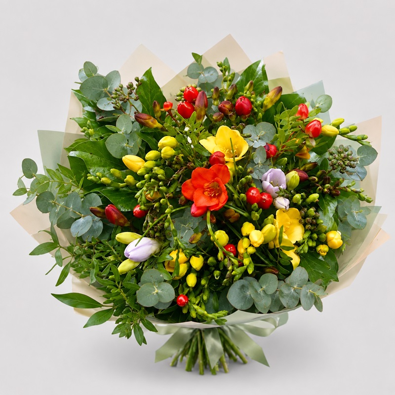 Buchet cadou 31 frezii mixte