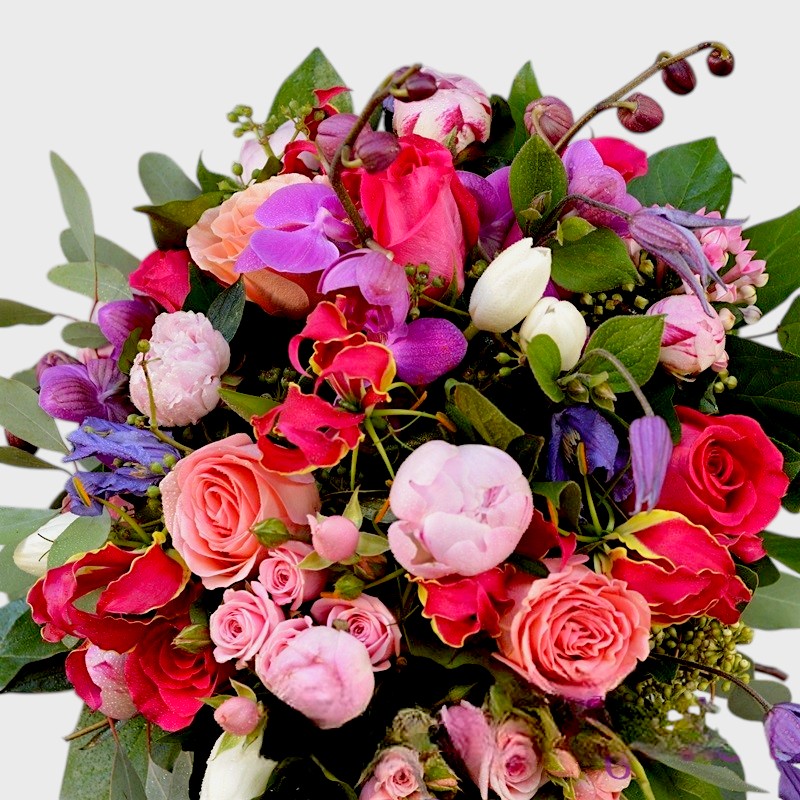 Buchet cadou Frumusete Pura - imagine 2