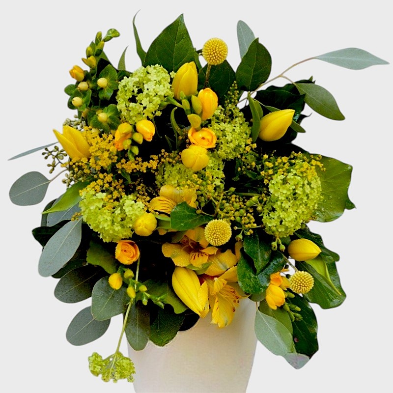 Buchet cadou Lalele Galbene