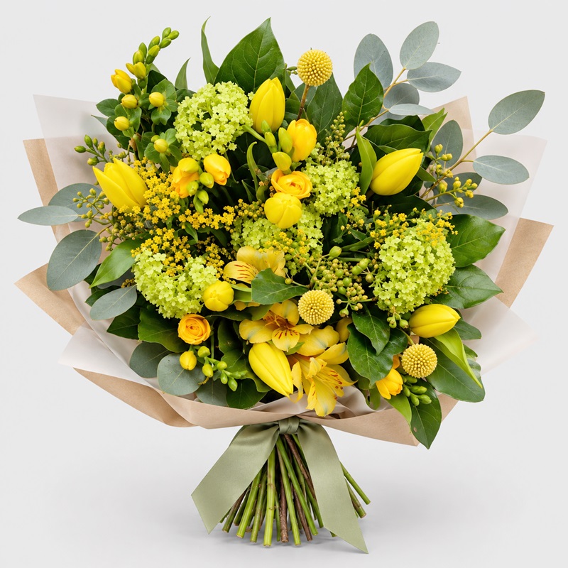 Buchet cadou Lalele Galbene