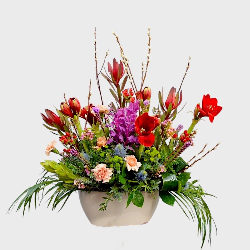 Aranjament corporate cu Amaryllis