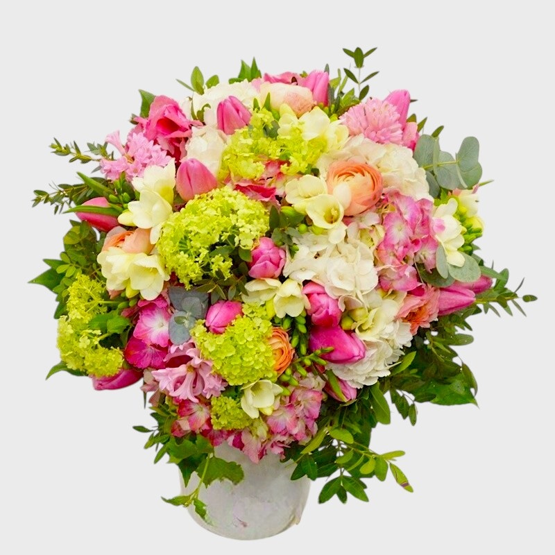 Buchet cadou Destul de Roz | Flowers Garden