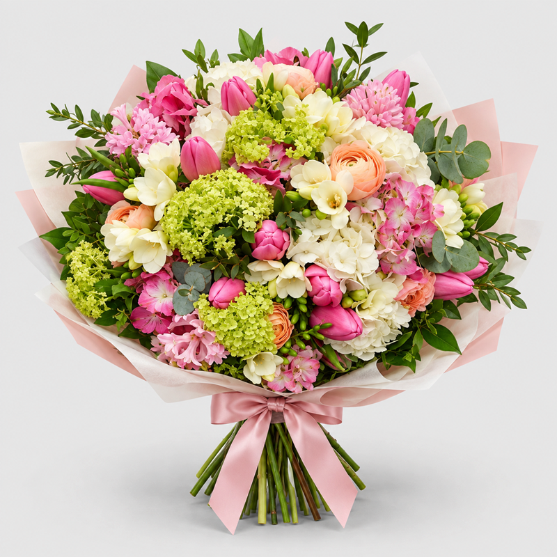 Buchet cadou Destul de Roz