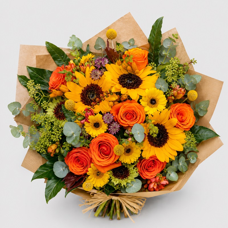 Buchet cadou Floarea Soarelui