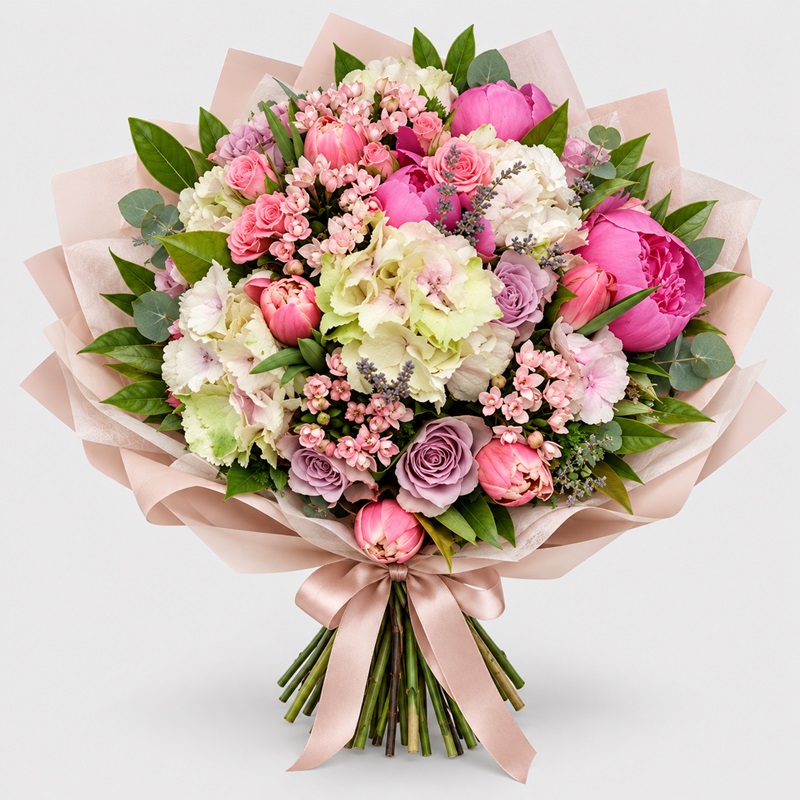 Buchet cadou Roz Imbujorat