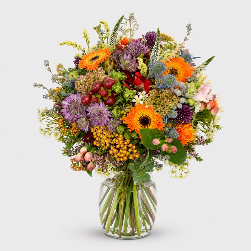 Buchet de mireasa cu flori de camp- Elena