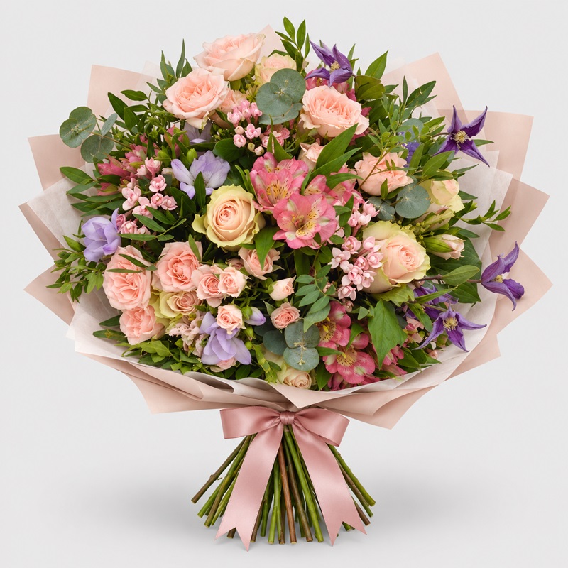 Buchet cadou Nuante de Roz