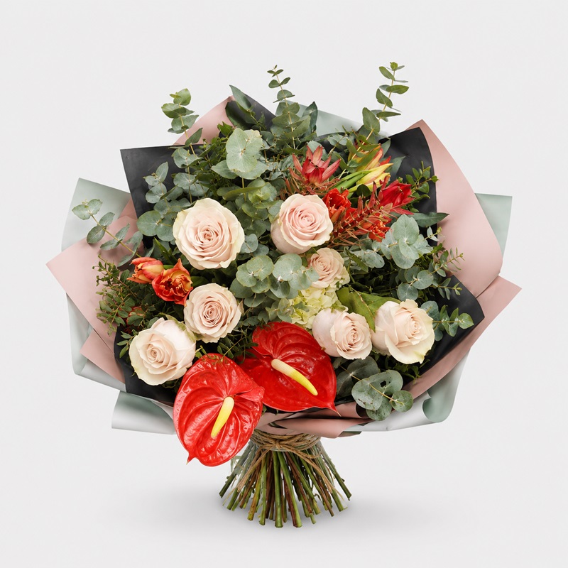 Buchet floral cadou Iubire Neconditionata