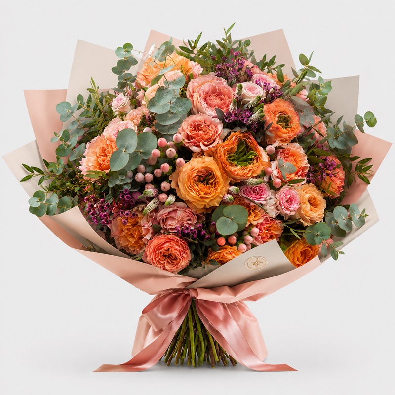 Buchet floral cadou Pune-ti o dorinta