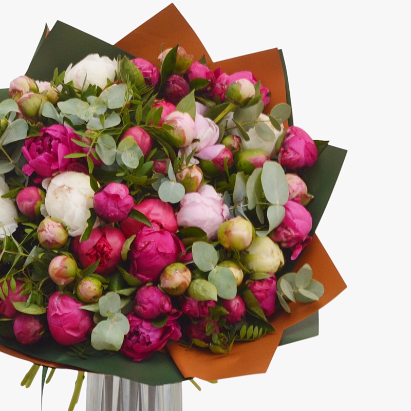 Buchet cadou "Alint de bujori" - imagine 2